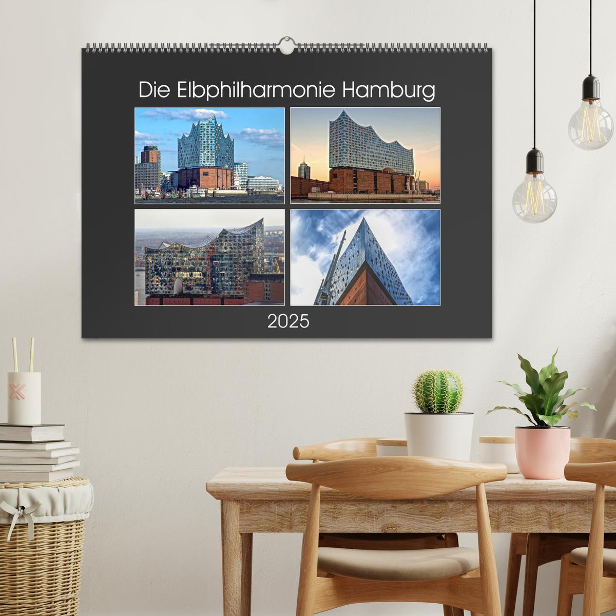 Bild: 9783435329403 | Die Elbphilharmonie Hamburg (Wandkalender 2025 DIN A2 quer),...