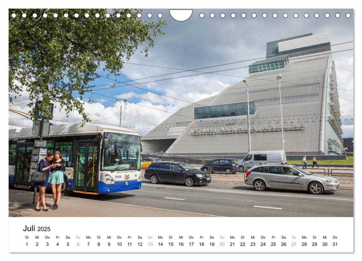 Bild: 9783435378135 | Riga - Metropole des Baltikums (Wandkalender 2025 DIN A4 quer),...