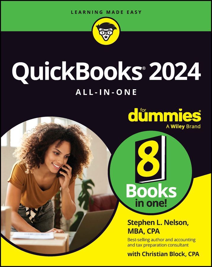 Cover: 9781394206353 | QuickBooks 2024 All-in-One For Dummies | Stephen L. Nelson (u. a.)