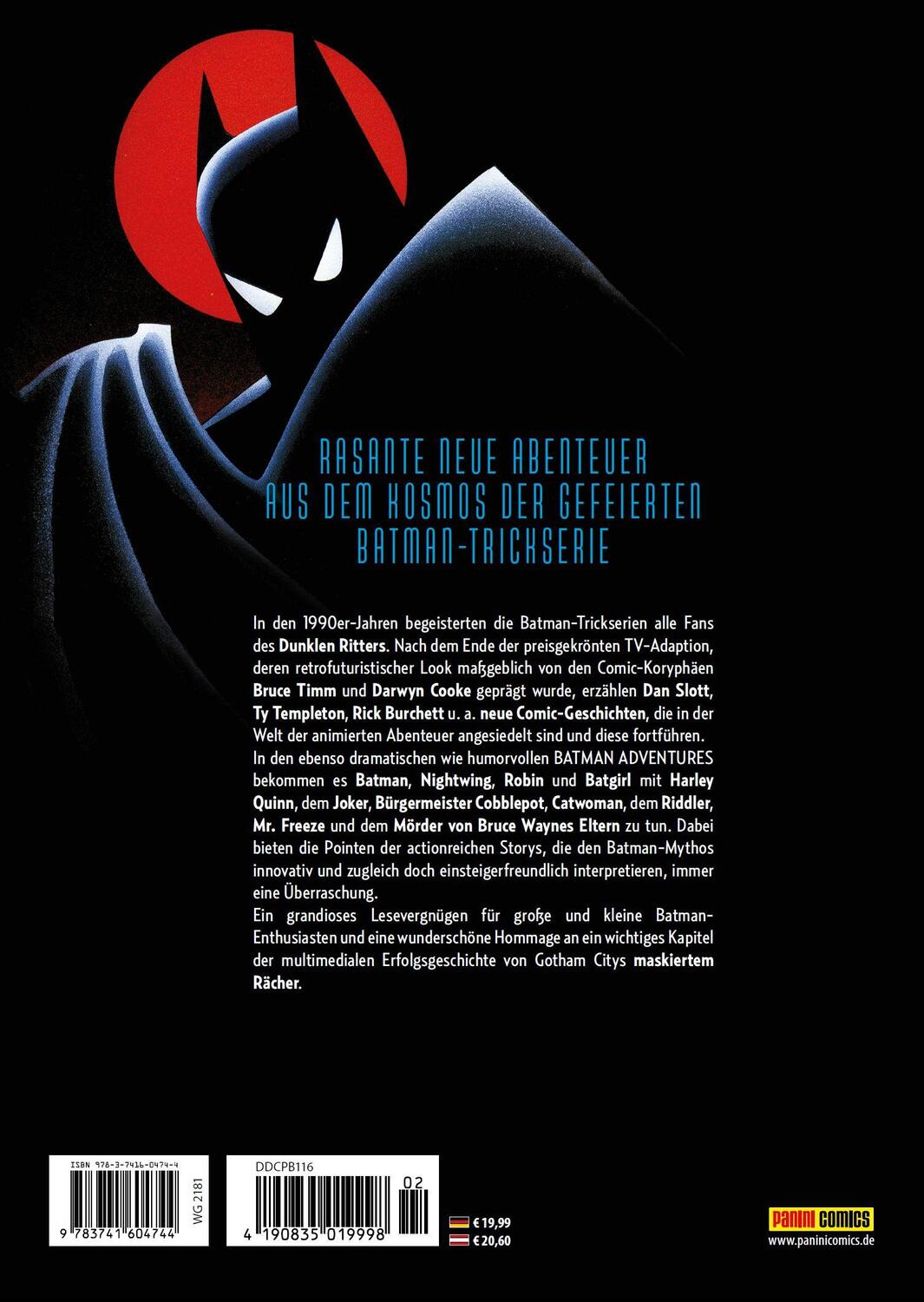 Rückseite: 9783741604744 | Batman Adventures | Bd. 2 | Ty Templeton (u. a.) | Buch | 224 S.