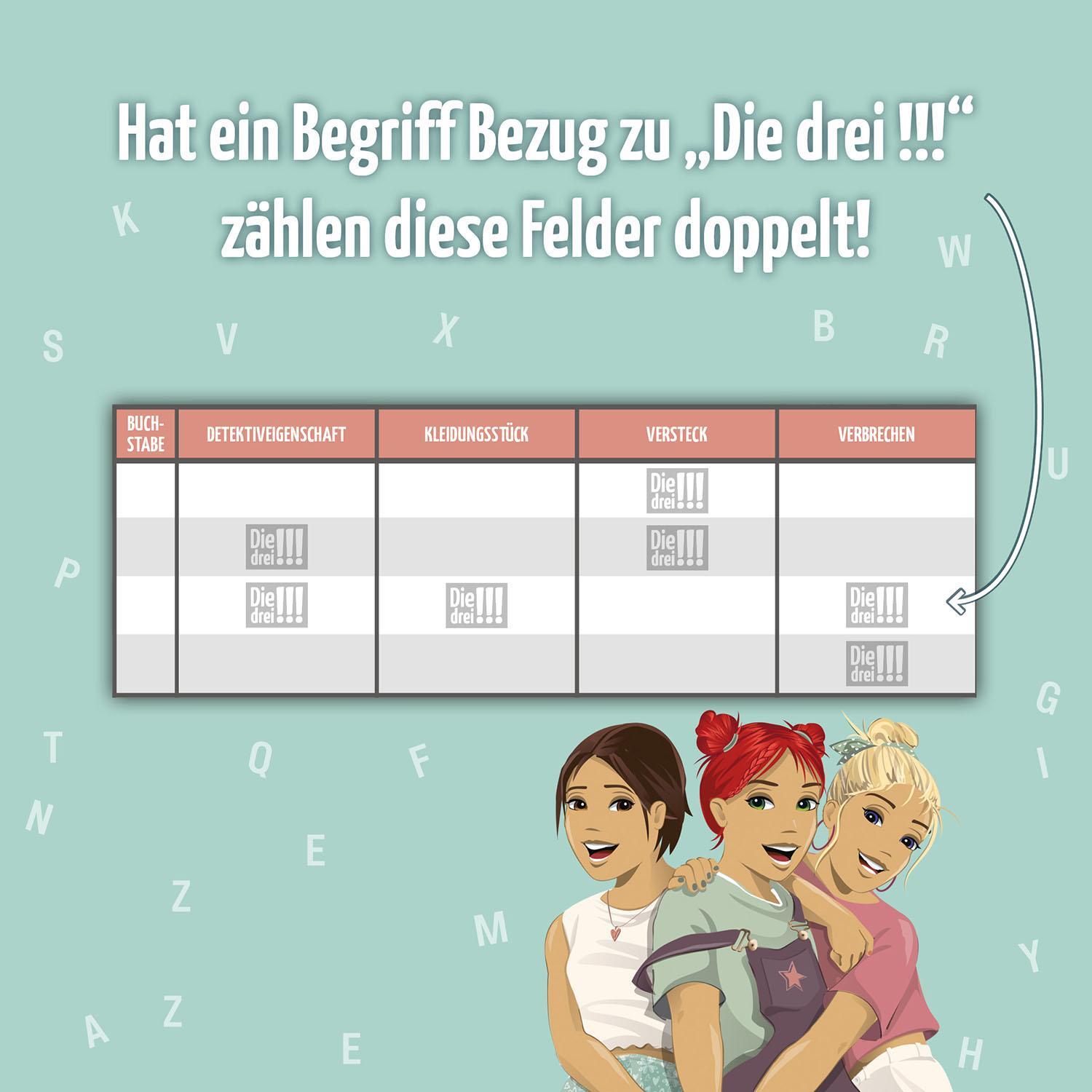 Bild: 4002051684594 | Die drei !!!: Stadt - Land - Girlpower | Spiel | Spiel | 684594 | 2024