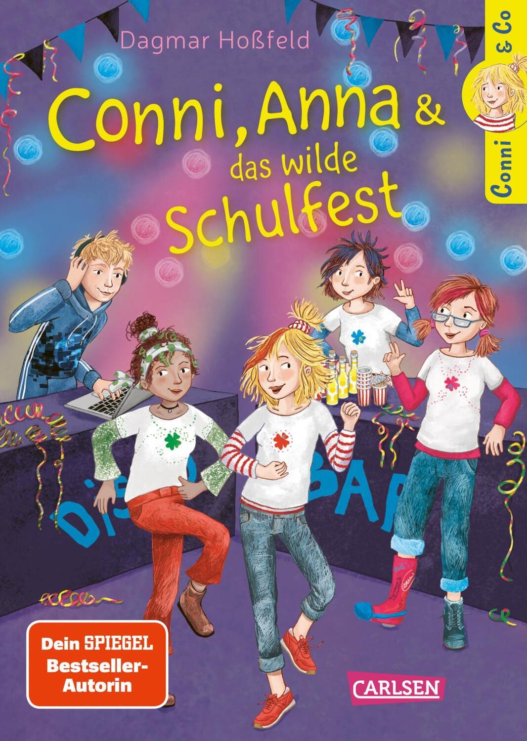 Cover: 9783551558749 | Conni &amp; Co 4: Conni, Anna und das wilde Schulfest | Dagmar Hoßfeld