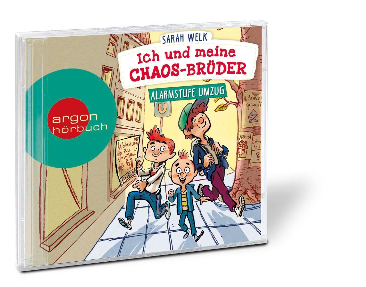 Bild: 9783839842218 | Ich und meine Chaos-Brüder - Alarmstufe Umzug | Sarah Welk | Audio-CD