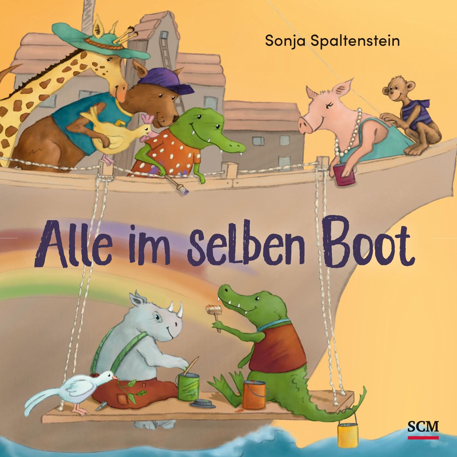 Cover: 9783417289442 | Alle im selben Boot | Sonja Spaltenstein | Buch | 32 S. | Deutsch