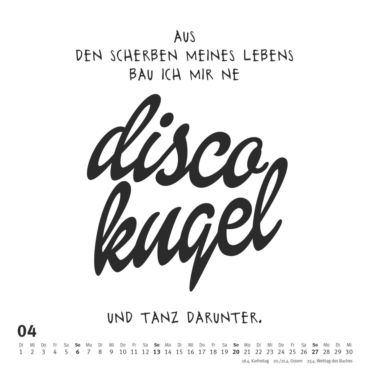 Bild: 4250809653020 | Sprüche im Quadrat 2025 - Typo-Kalender von FUNI SMART ART - Funny...