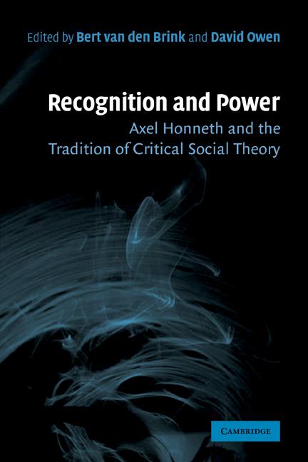 Cover: 9780521184380 | Recognition and Power | Bert Van Den Brink (u. a.) | Taschenbuch