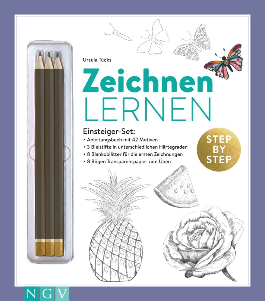 Cover: 9783625190912 | Zeichnen lernen Einsteigerset. Geschenkset für Anfänger | Ursula Tücks