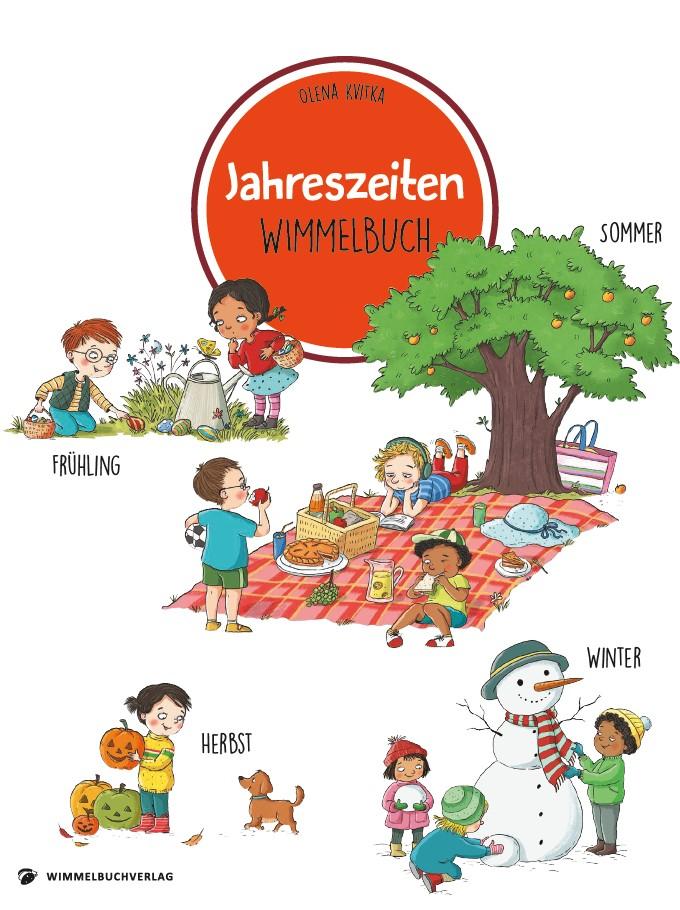 Cover: 9783985851812 | Jahreszeiten Wimmelbuch | Olena Kvitka | Buch | 10 S. | Deutsch | 2025