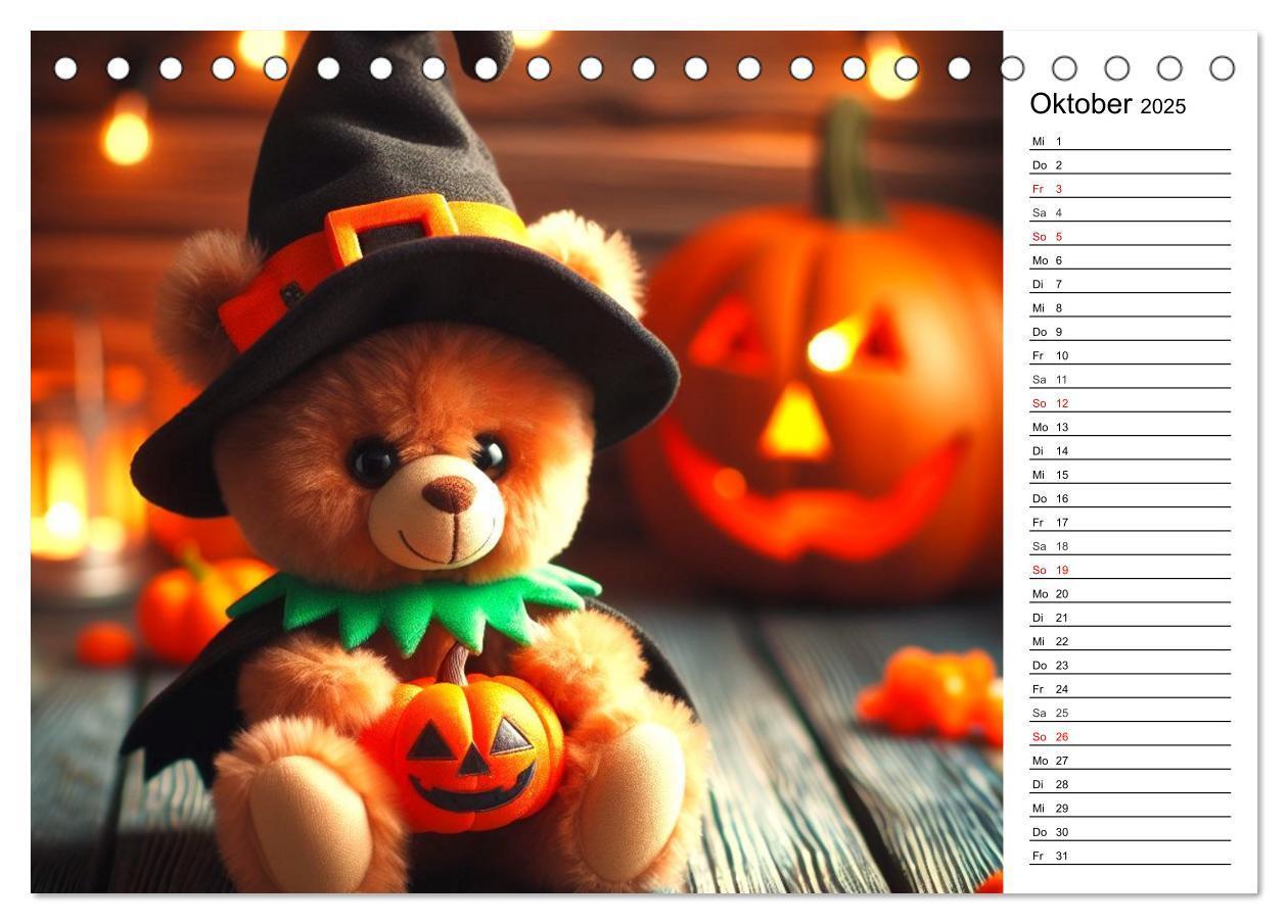 Bild: 9783383772337 | Teddys - Die Jahresreise der KI-Teddybären (Tischkalender 2025 DIN...