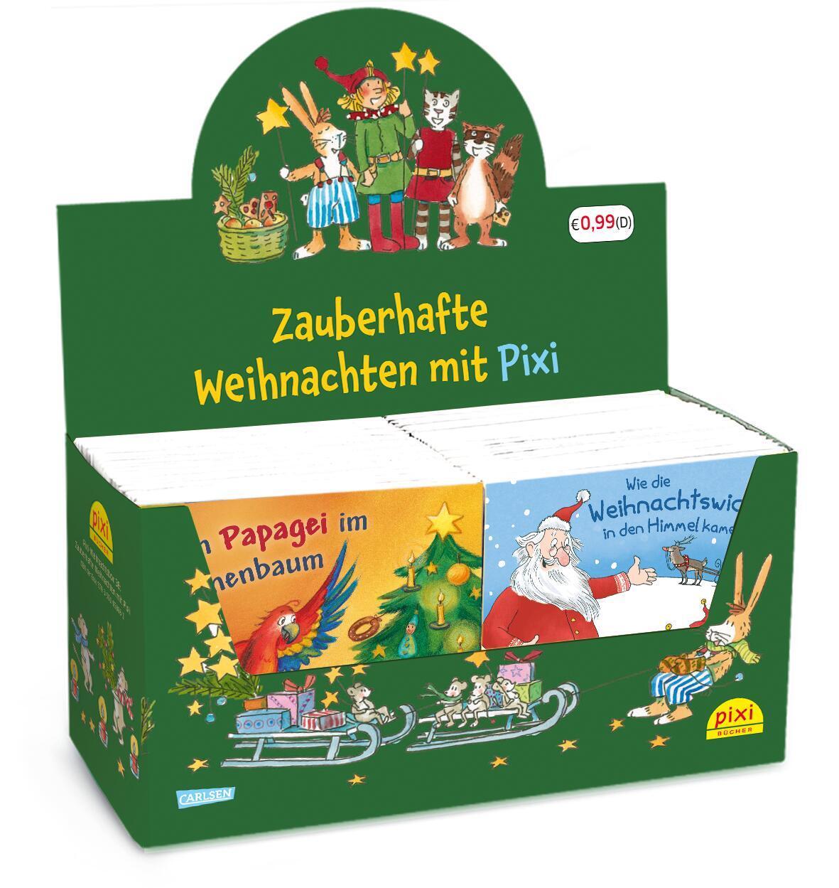 Bild: 9783551058683 | Pixi-Weihnachts-Box 38: Zauberhafte Weihnachten mit Pixi (8x8...