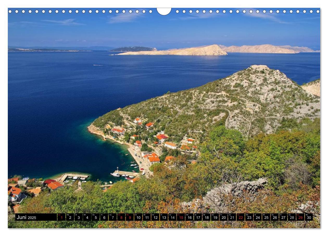 Bild: 9783435737758 | Kvarner Golf - Kroatien (Wandkalender 2025 DIN A3 quer), CALVENDO...