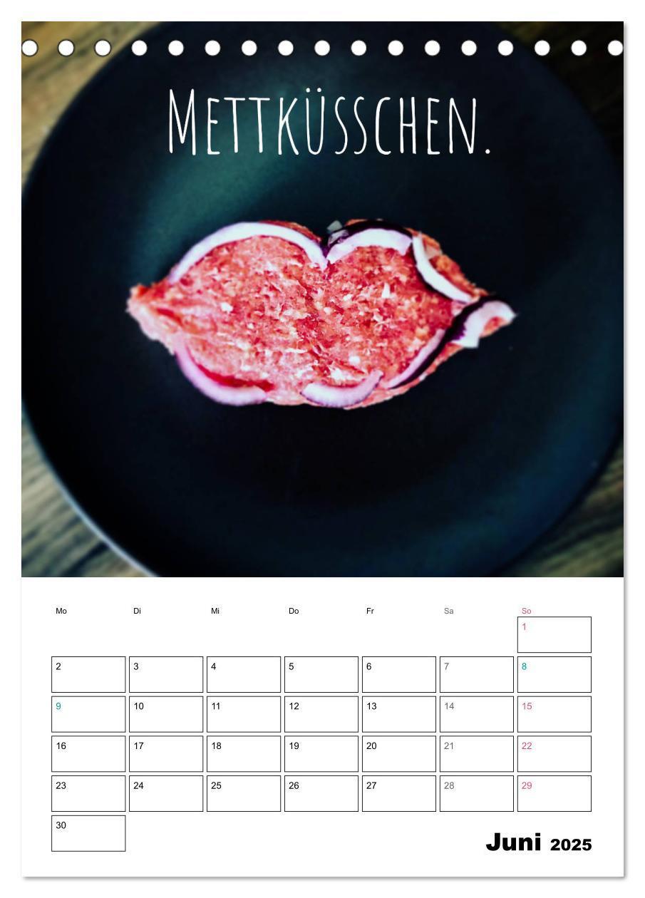 Bild: 9783435949434 | Mettkalender - Spread Some Mett. (Tischkalender 2025 DIN A5 hoch),...