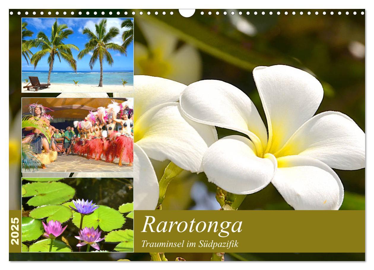 Cover: 9783435326198 | Rarotonga - Trauminsel im Südpazifik. (Wandkalender 2025 DIN A3...