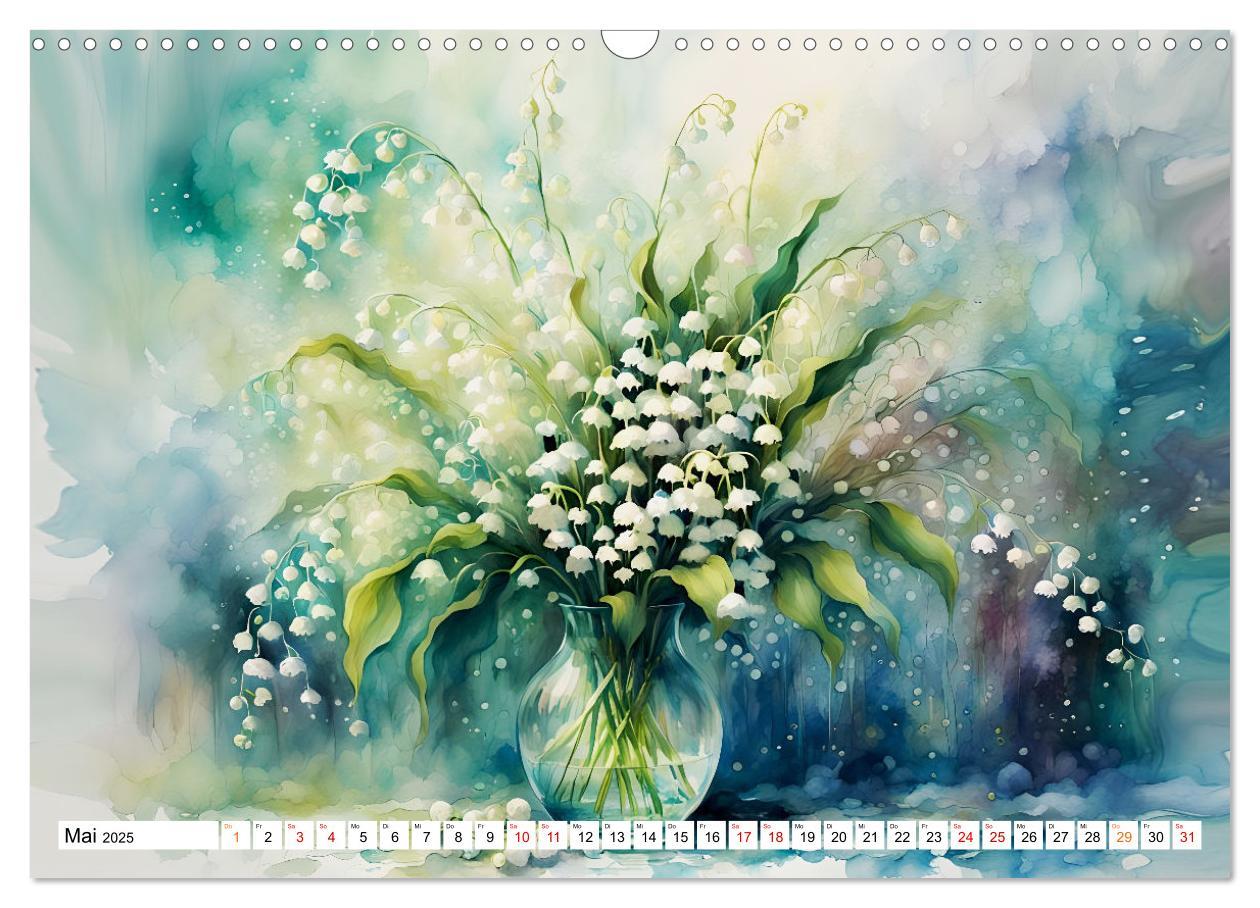 Bild: 9783383811081 | Blumenbuketts (Wandkalender 2025 DIN A3 quer), CALVENDO Monatskalender