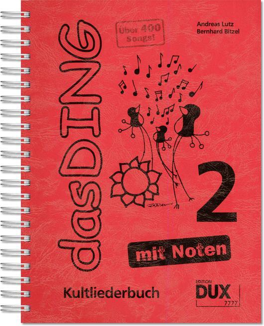 Cover: 9783868491852 | Das Ding 2 mit Noten | Kultliederbuch | Andreas Lutz | Broschüre