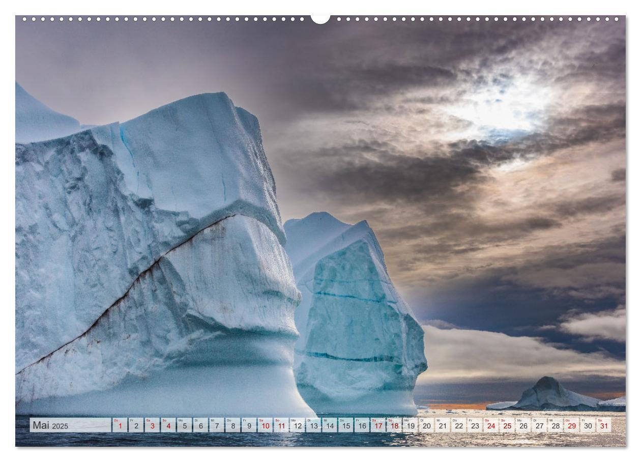 Bild: 9783435024476 | Eisgiganten der Arktis (Wandkalender 2025 DIN A2 quer), CALVENDO...