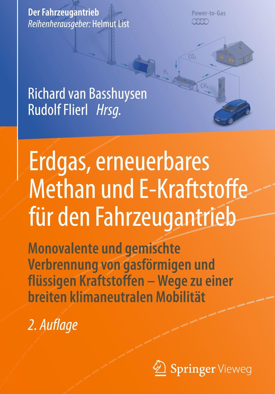 Cover: 9783658288563 | Erdgas, erneuerbares Methan und E-Kraftstoffe für den Fahrzeugantrieb