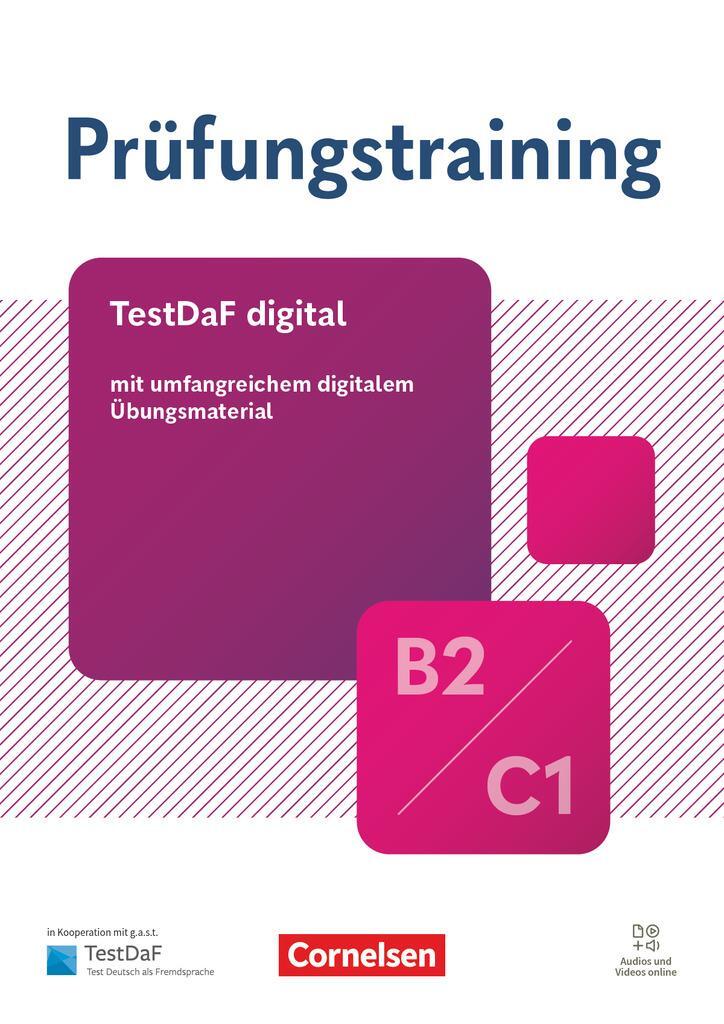 Cover: 9783061232092 | Prüfungstraining DaF. Digitaler TestDaF B2/C1 - Übungsbuch mit...