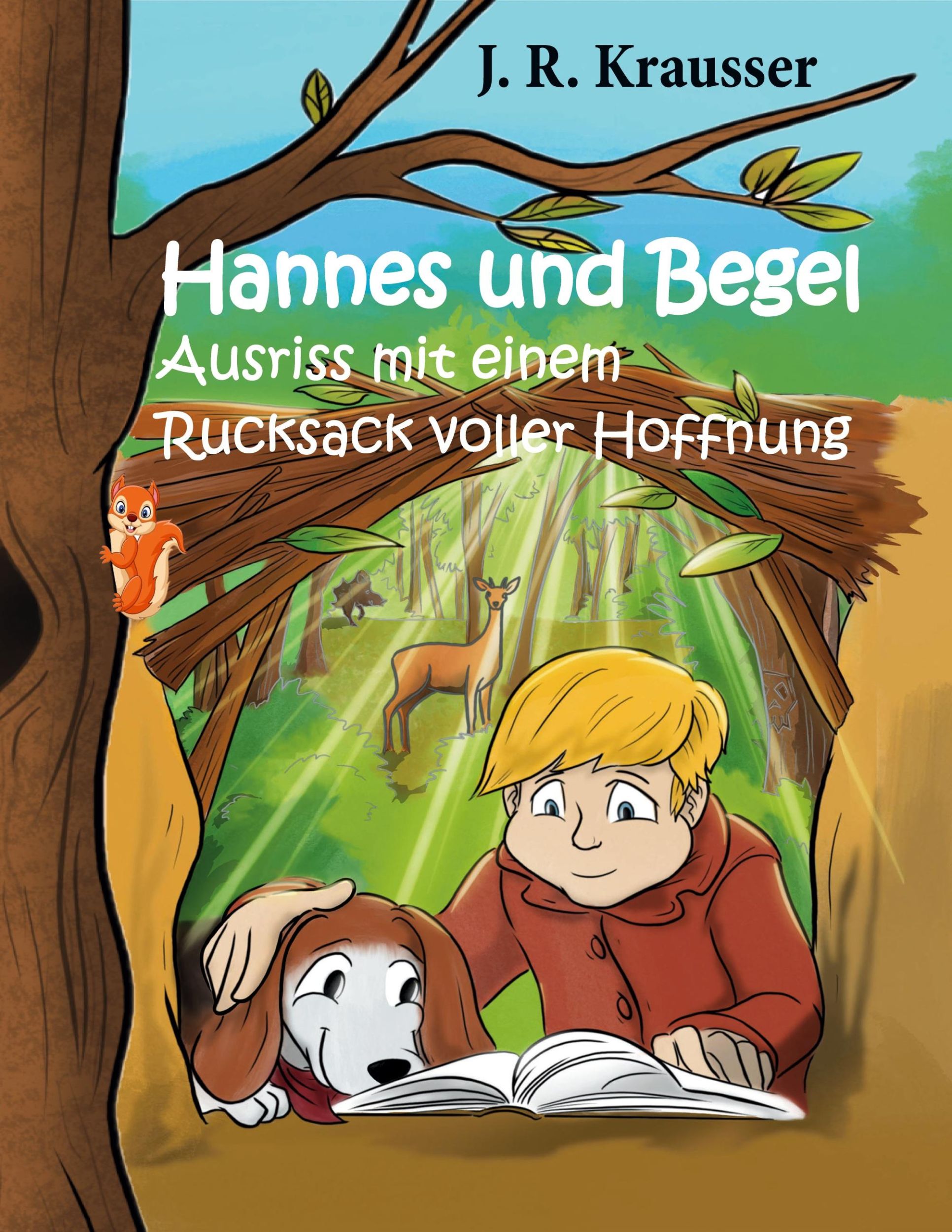 Cover: 9783982381053 | Hannes und Begel | Ausriss mit einem Rucksack voller Hoffnung | Buch