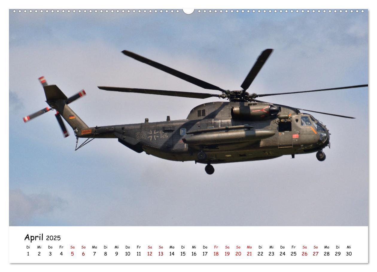 Bild: 9783457235621 | Die beeindruckende Welt der Hubschrauber (Wandkalender 2025 DIN A2...