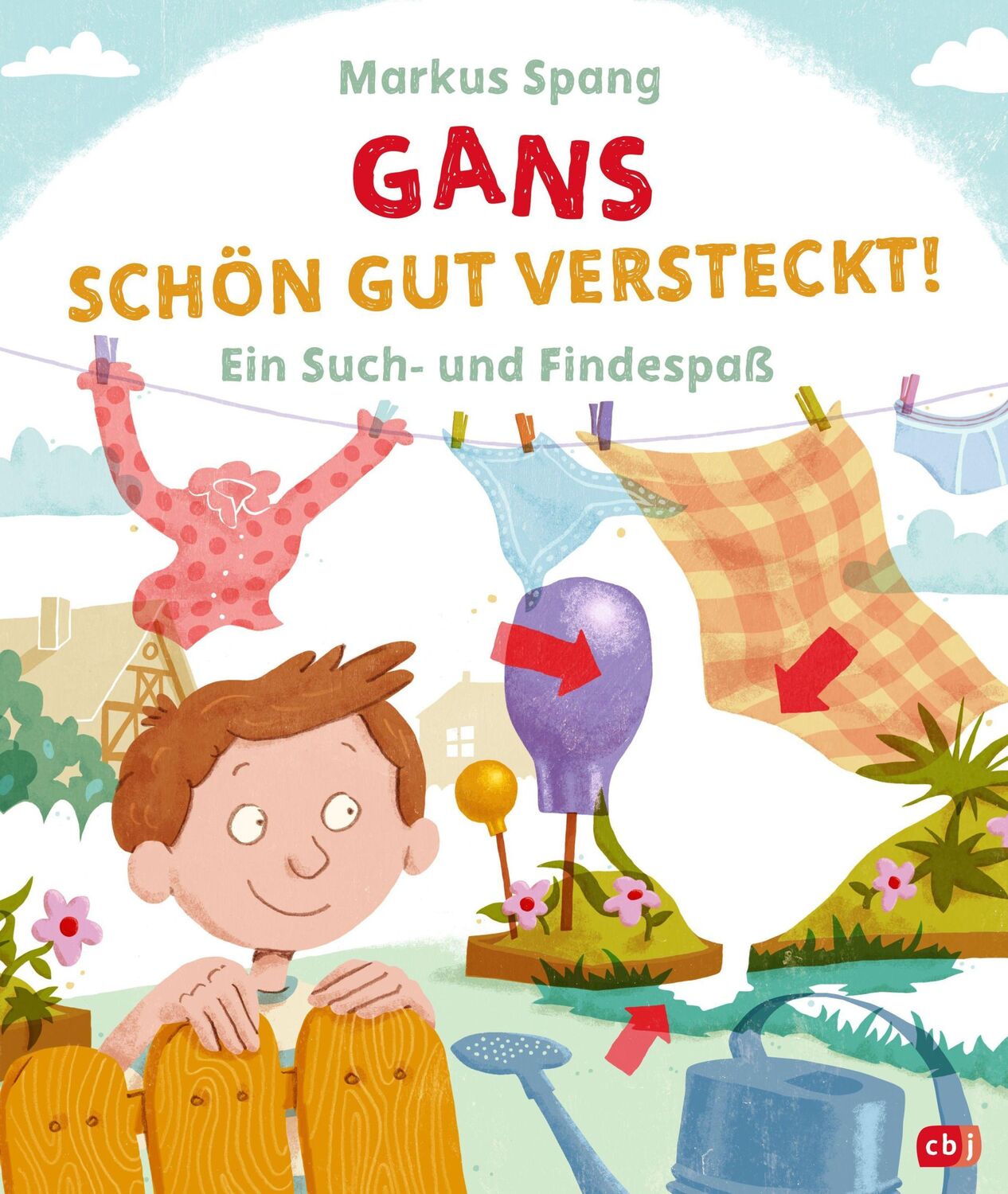 Cover: 9783570180136 | Gans schön gut versteckt | Ein Such- und Findespaß ab 4 Jahren | Spang