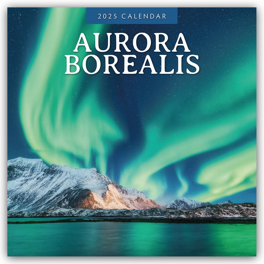 Cover: 9781804426074 | Aurora Borealis - Nordlichter - Polarlicht 2025 - 16-Monatskalender