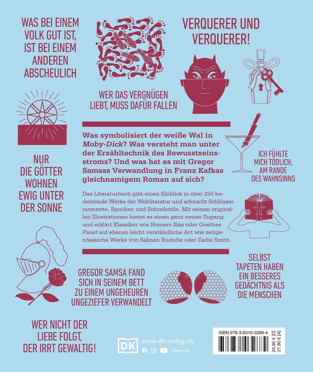 Rückseite: 9783831032884 | Big Ideas. Das Literatur-Buch | Wichtige Werke einfach erklärt | Buch