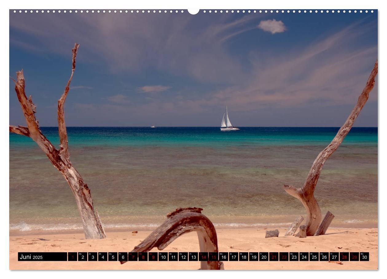 Bild: 9783435453788 | Barbados (Wandkalender 2025 DIN A2 quer), CALVENDO Monatskalender