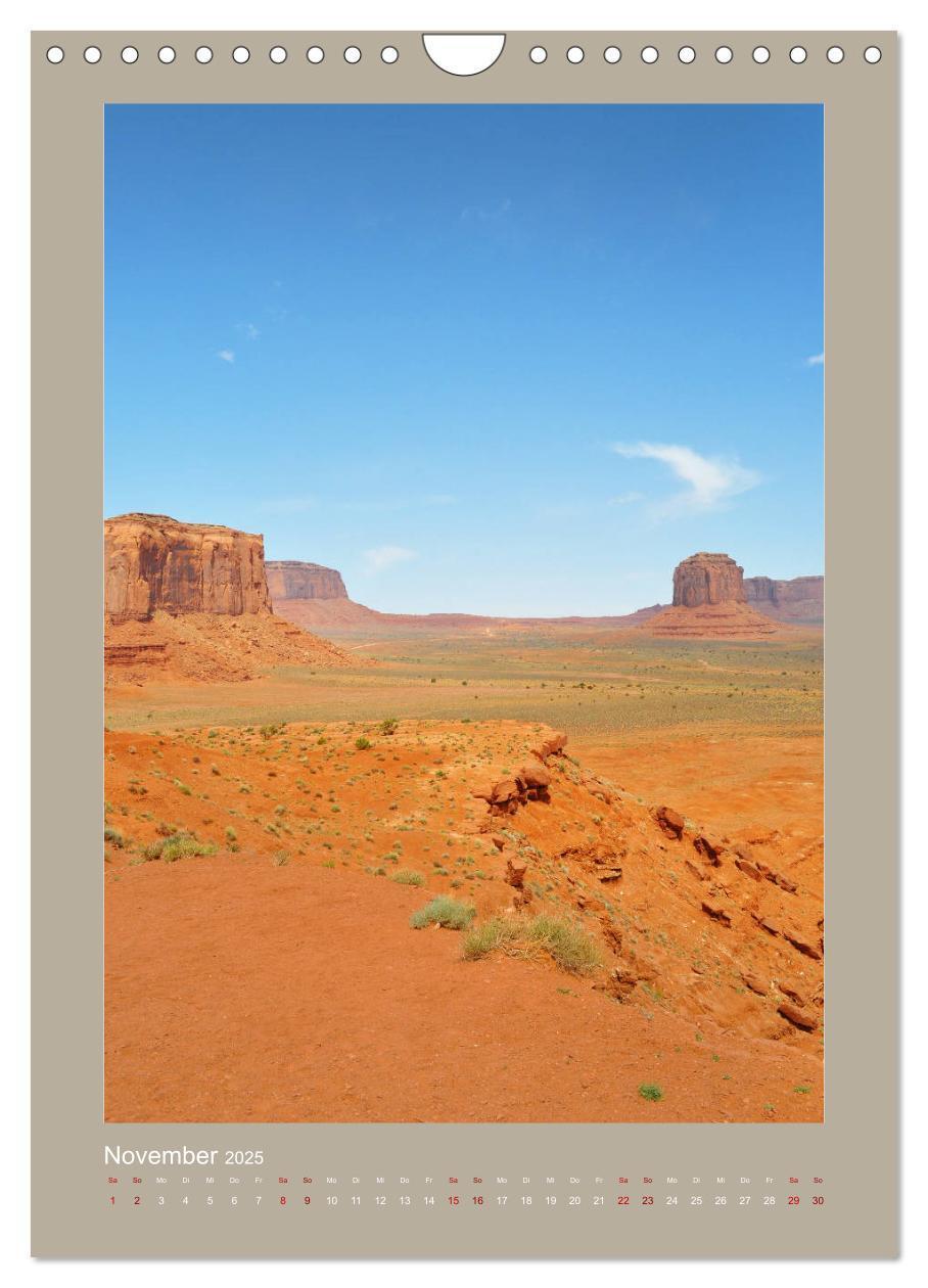 Bild: 9783435936236 | Erlebe mit mir das Monument Valley (Wandkalender 2025 DIN A4 hoch),...