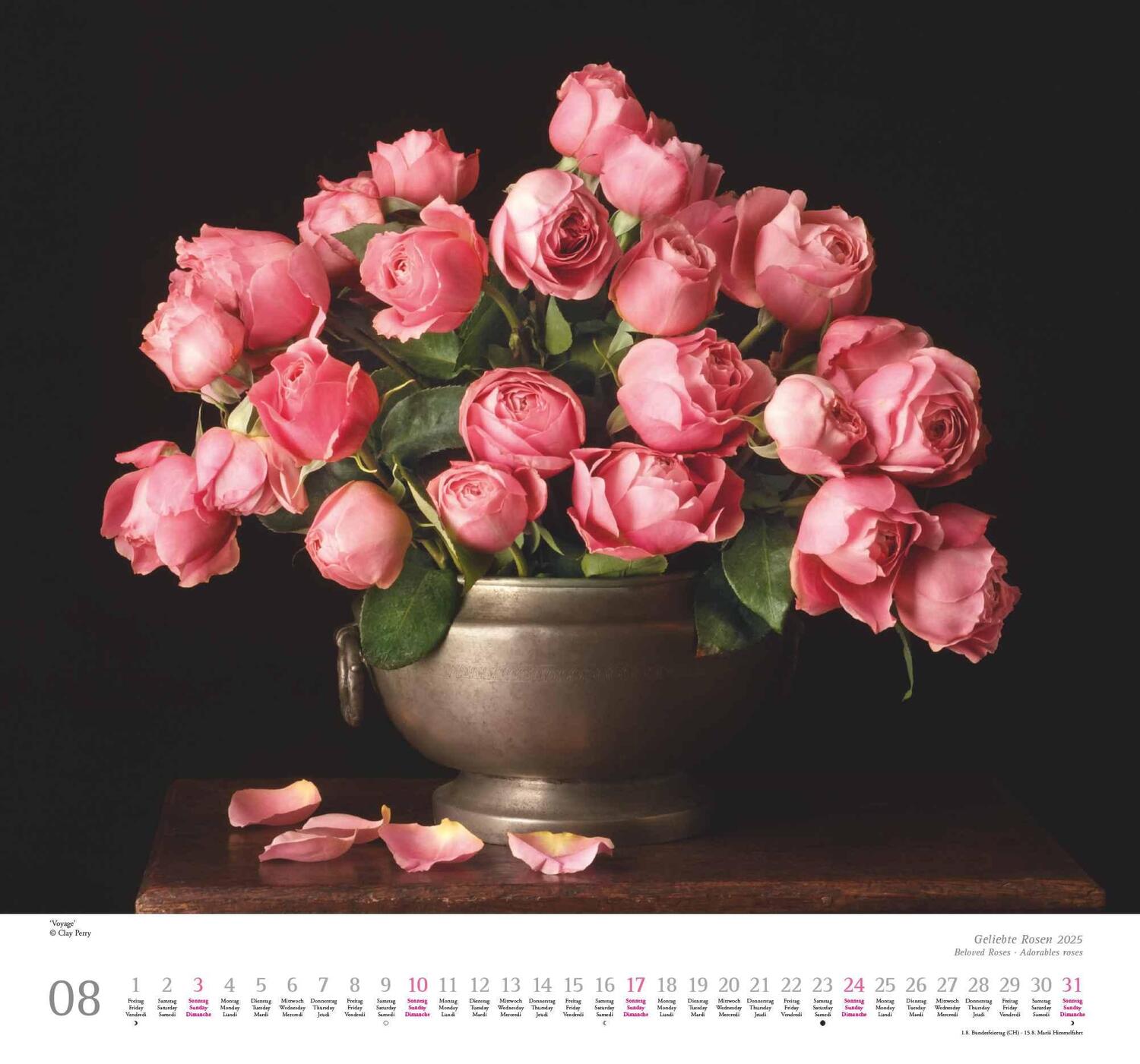 Bild: 4250809653082 | Geliebte Rosen 2025 - DUMONT Wandkalender - mit allen wichtigen...