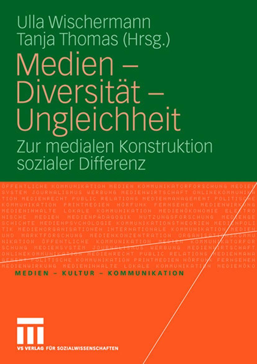 Cover: 9783531153858 | Medien - Diversität - Ungleichheit | Tanja Thomas (u. a.) | Buch