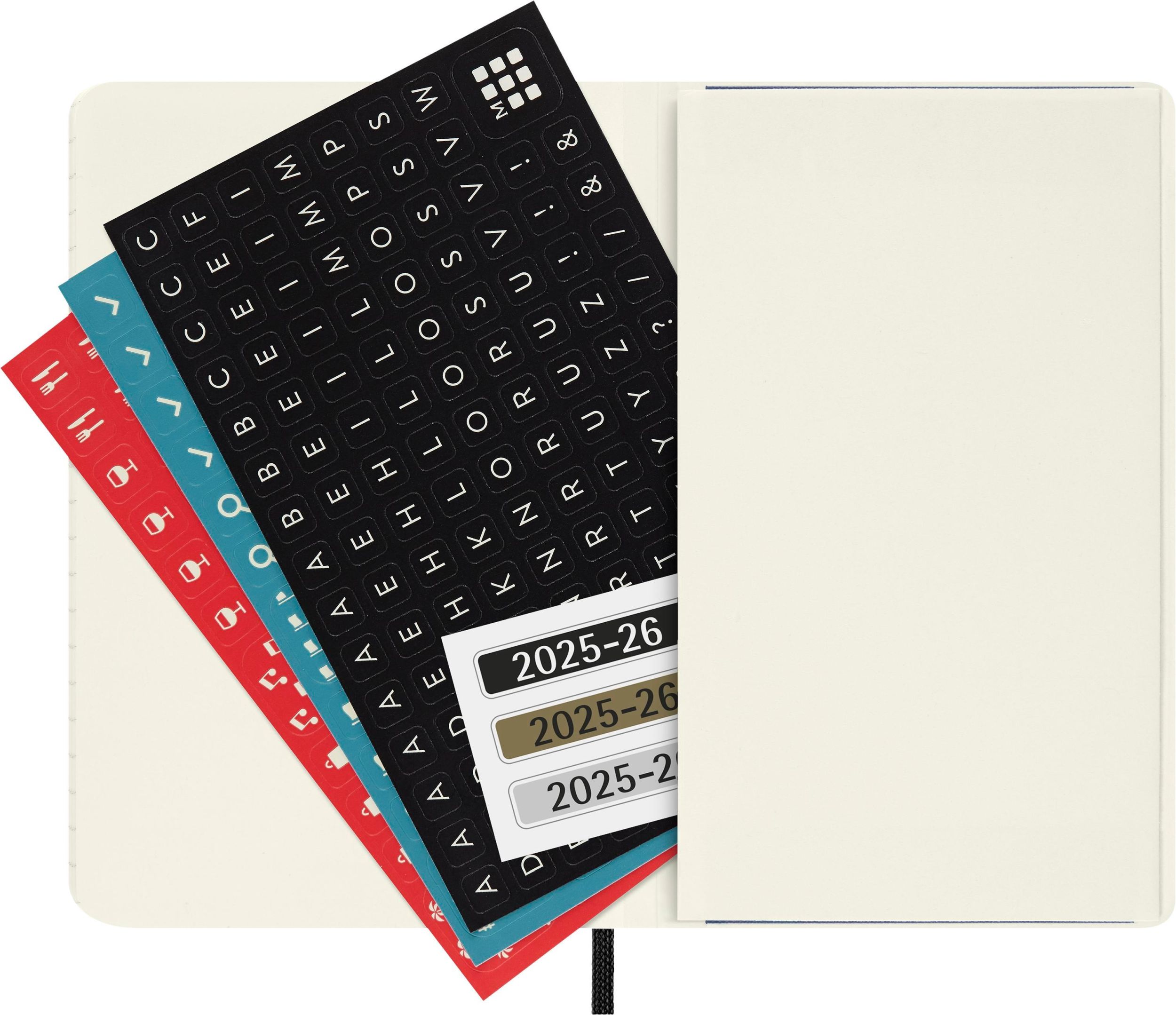 Bild: 8056999275471 | Moleskine 18 Monate Wochenkalender 2025/2026, P/A6, 1 Wo = 1 Seite,...