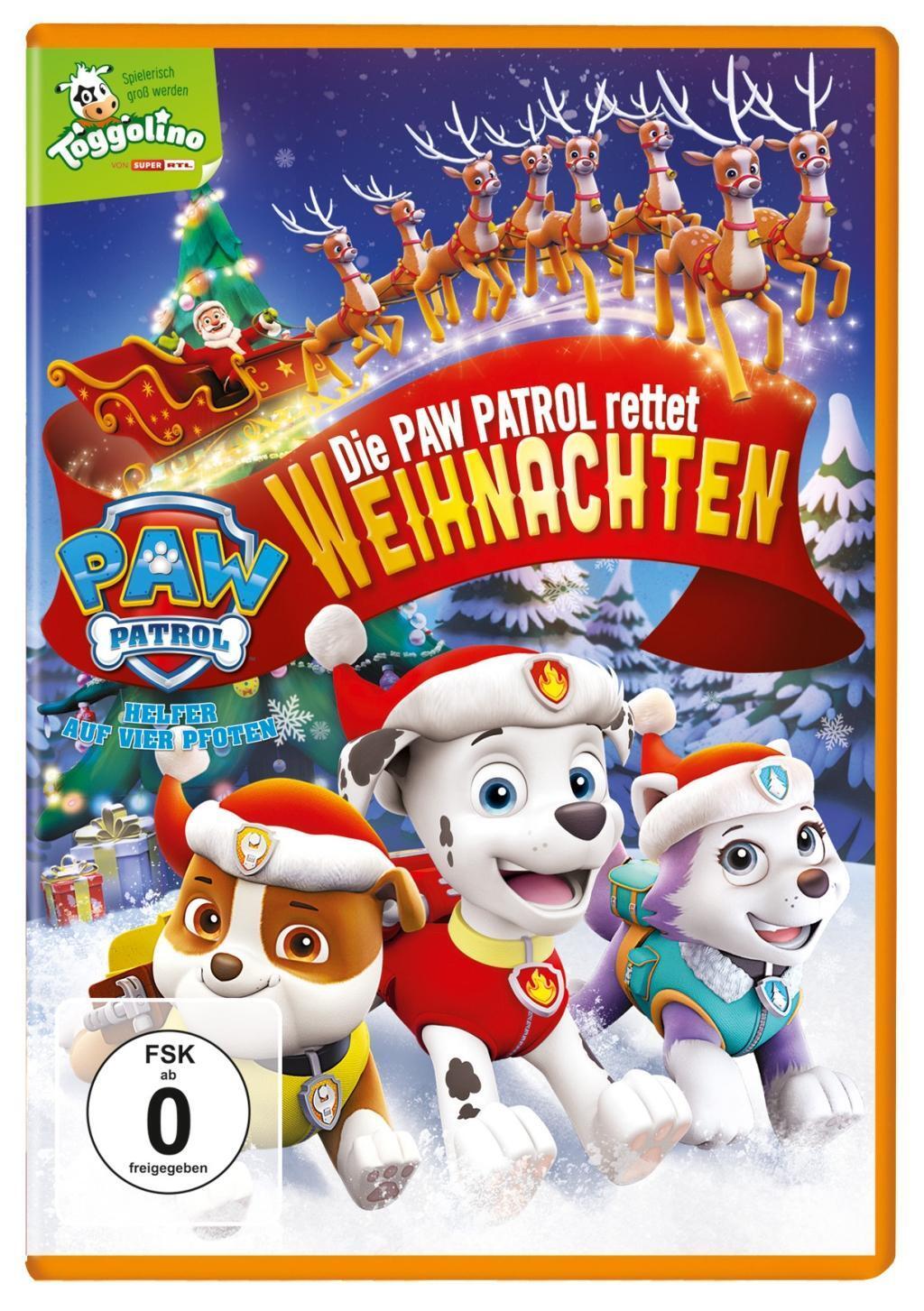 Cover: 5053083132835 | Paw Patrol: Die Paw Patrol rettet Weihnachten | Keith Chapman | DVD