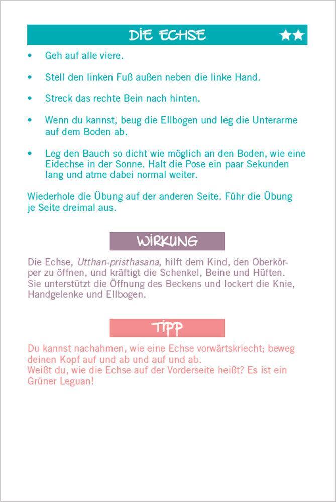 Bild: 4250940200015 | Yoga für Kinder. 30 Bildkarten mit anschaulichen Erklärungen | Vinay