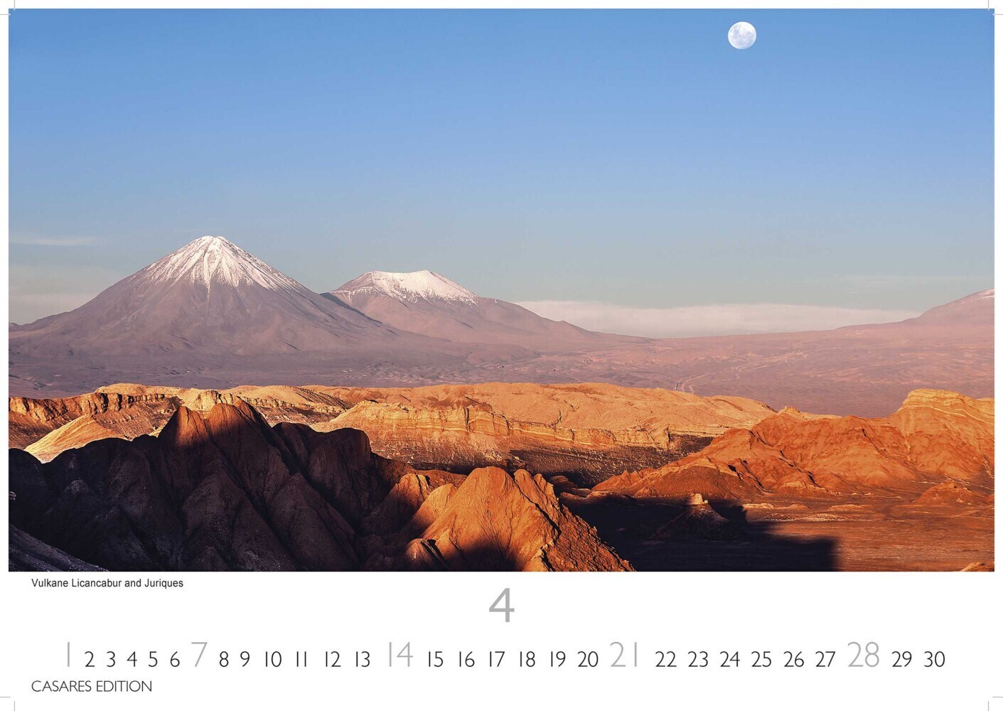 Bild: 9789918621064 | Chile 2024 L 35x50cm | Kalender | 14 S. | Deutsch | 2024