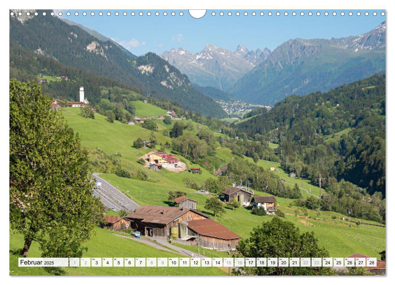 Bild: 9783383832741 | Graubündner Landschaften (Wandkalender 2025 DIN A3 quer), CALVENDO...