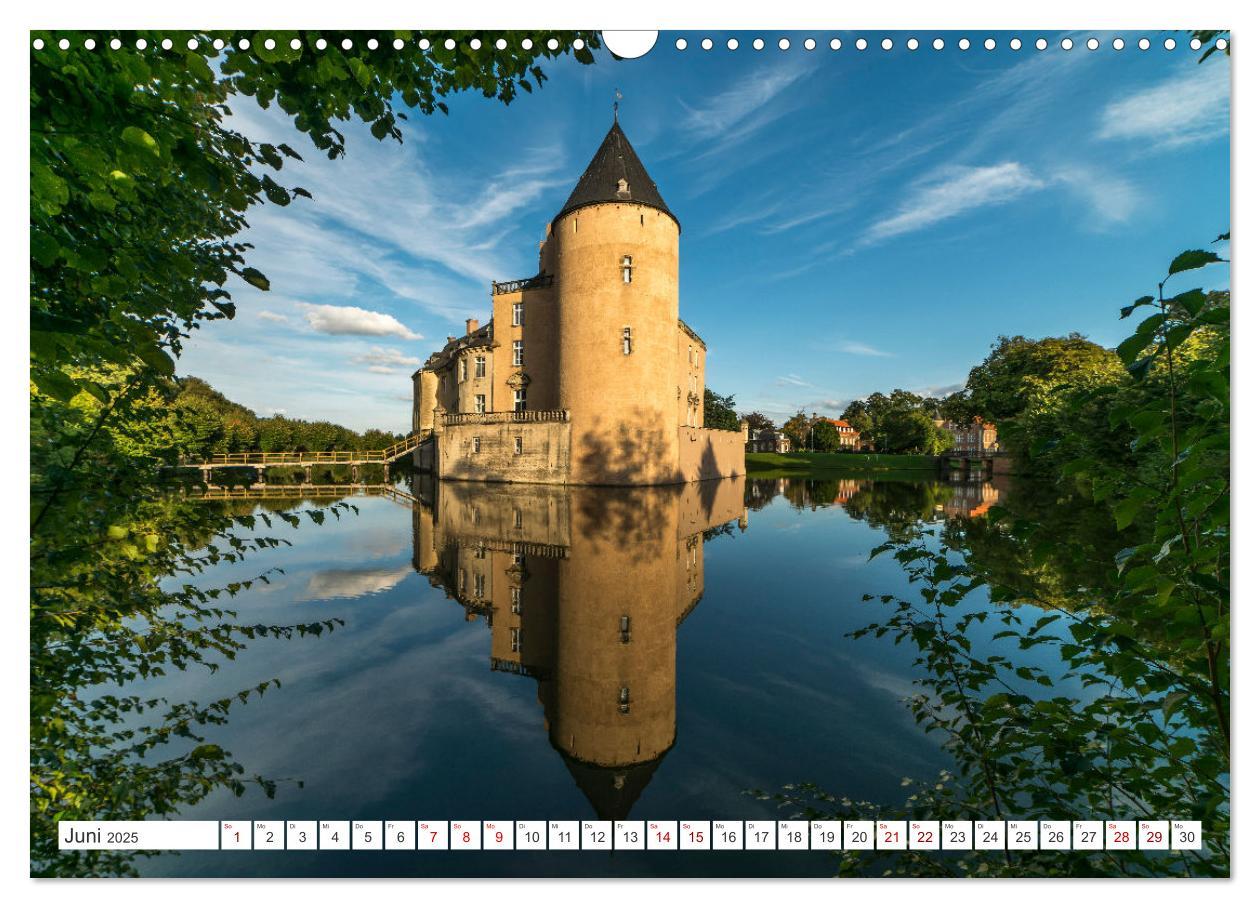 Bild: 9783435086122 | Wasserschlösser im Münsterland (Wandkalender 2025 DIN A3 quer),...