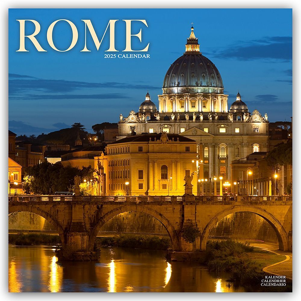 Cover: 9781804604830 | Rome - Rom 2025 - 16-Monatskalender | Avonside Publishing Ltd | 13 S.