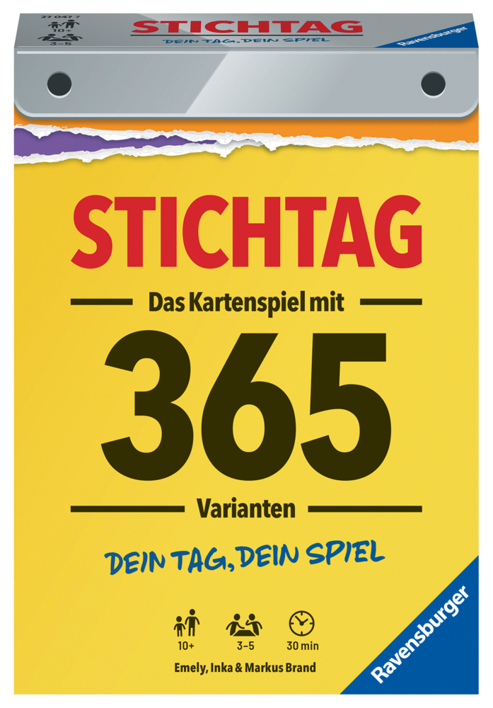 Cover: 4005556270477 | Stichtag - 27047 - Dein Tag, Dein Spiel - Das spannende Stichspiel...