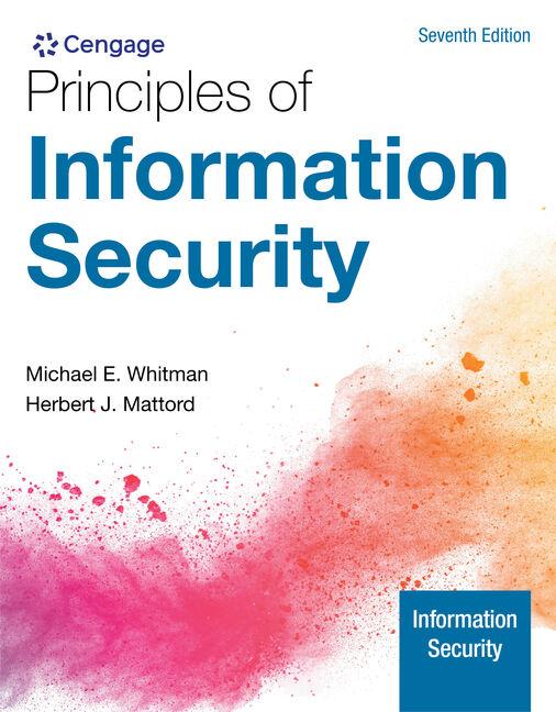 Cover: 9780357506431 | Principles of Information Security | Michael Whitman (u. a.) | Buch