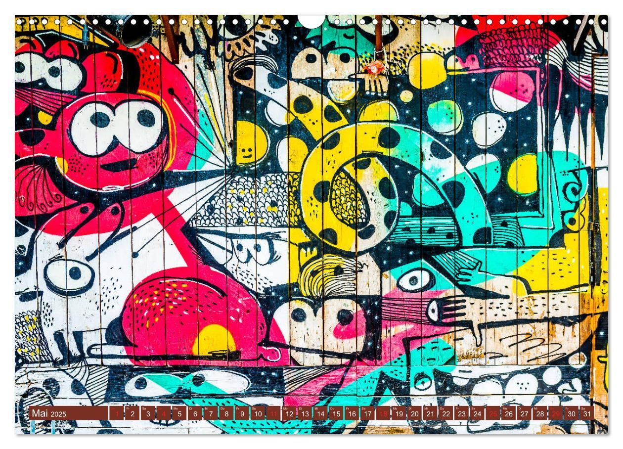 Bild: 9783435218226 | Street art Köln Michael Jaster (Wandkalender 2025 DIN A3 quer),...