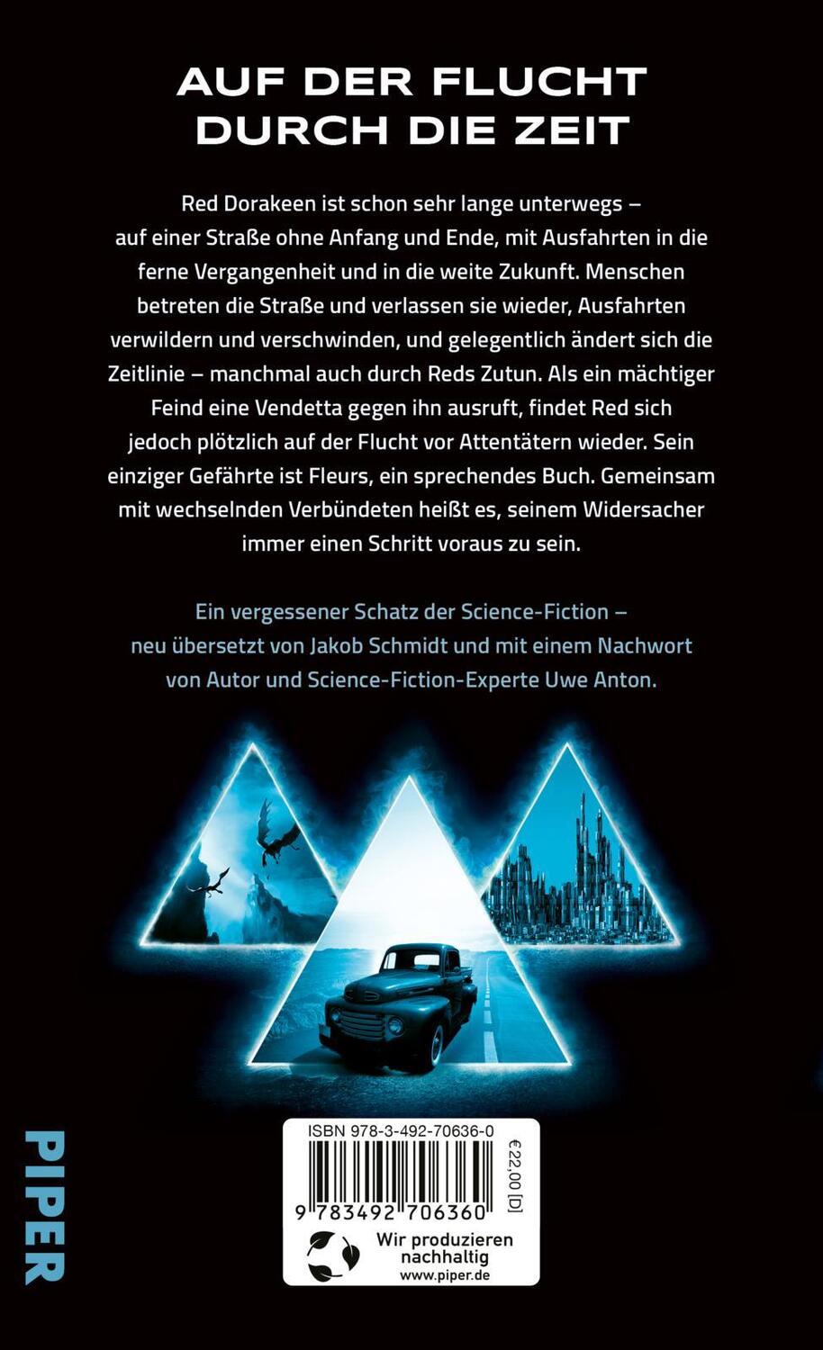 Rückseite: 9783492706360 | Straße nach überallhin | Roger Zelazny | Buch | 256 S. | Deutsch