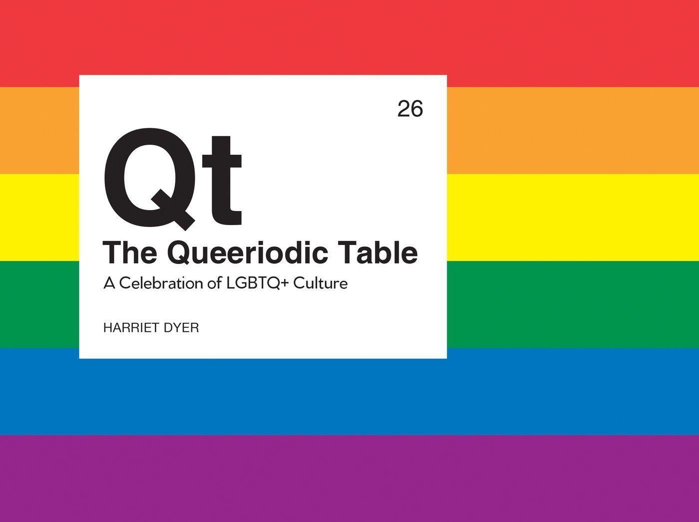 Cover: 9781786857521 | The Queeriodic Table | A Celebration of LGBTQ+ Culture | Harriet Dyer