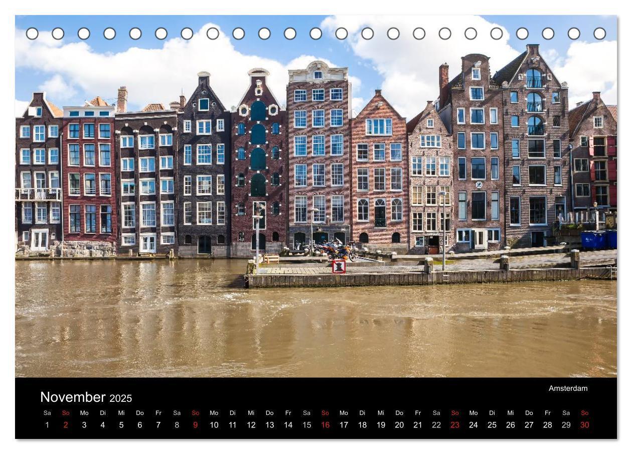 Bild: 9783435810055 | Die Niederlande (Tischkalender 2025 DIN A5 quer), CALVENDO...