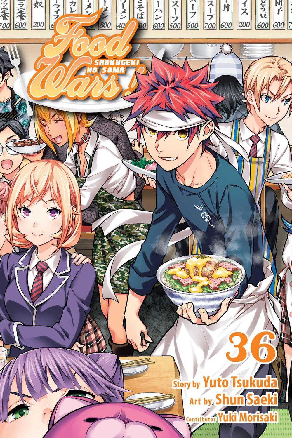 Cover: 9781974715428 | Food Wars!: Shokugeki no Soma, Vol. 36 | Yuto Tsukuda | Taschenbuch