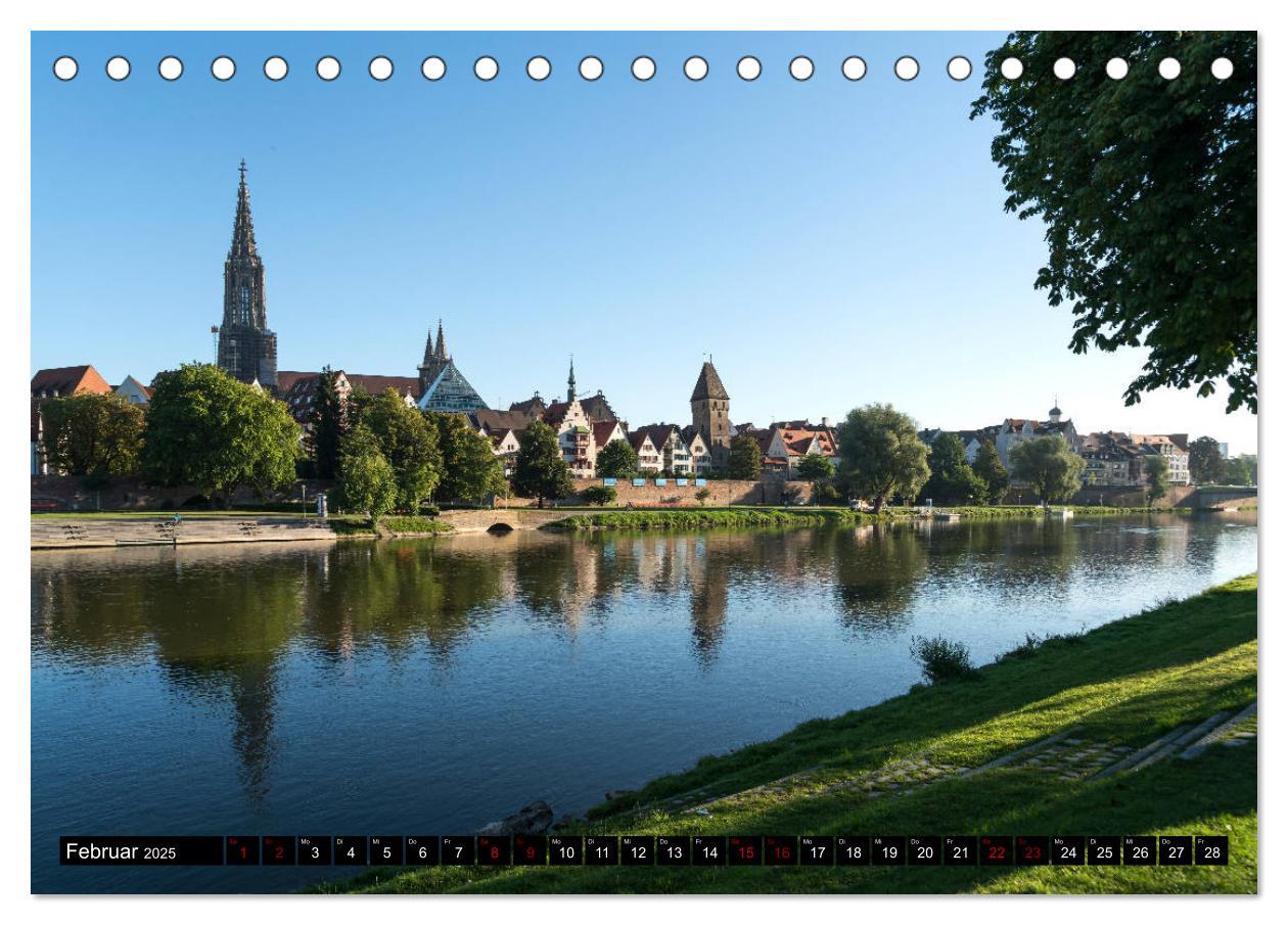 Bild: 9783435412945 | Ulm (Tischkalender 2025 DIN A5 quer), CALVENDO Monatskalender | 2025