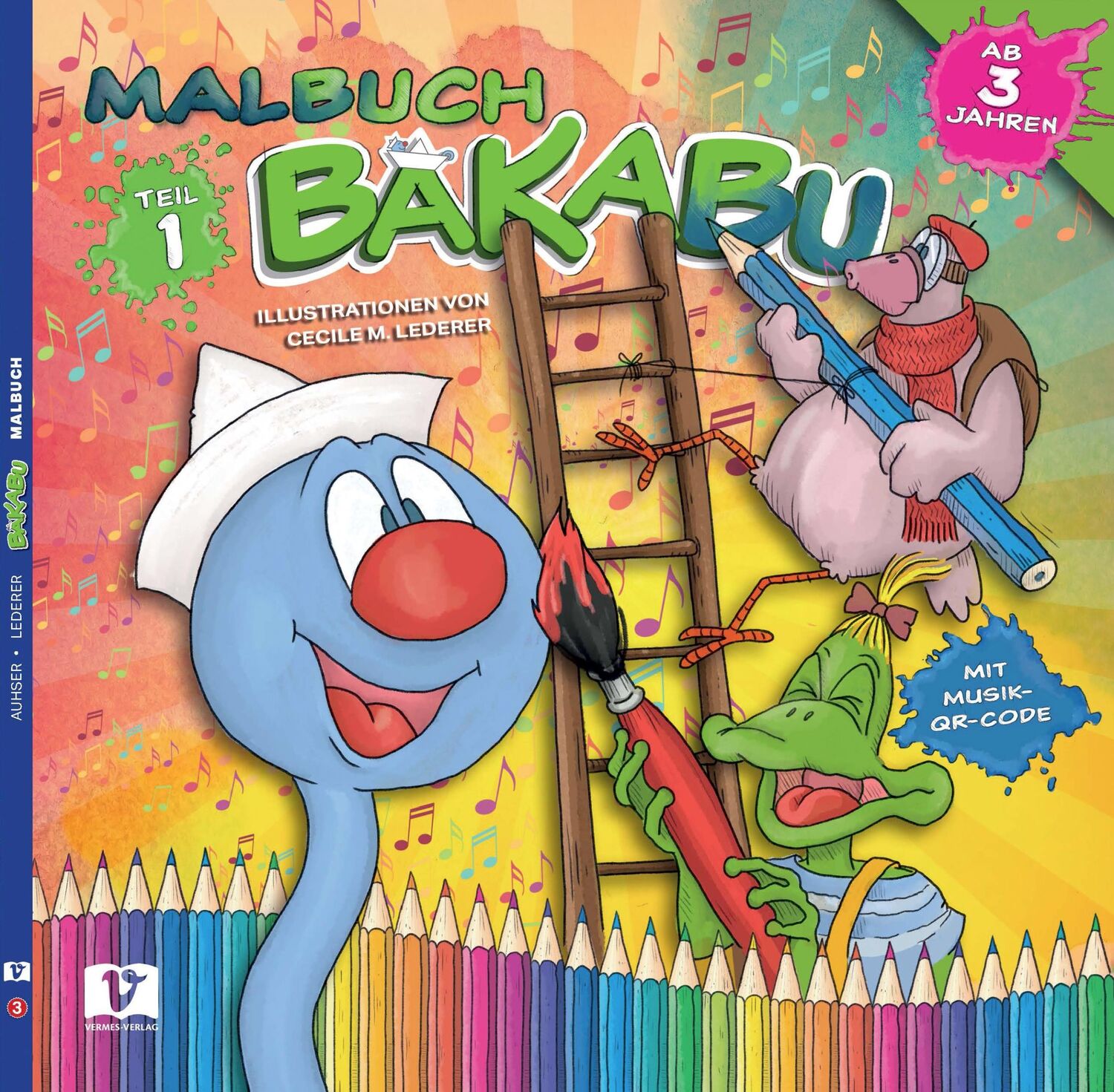 Cover: 9783903300316 | BAKABU Malbuch 1 | Ferdinand Auhser | Taschenbuch | 56 S. | Deutsch