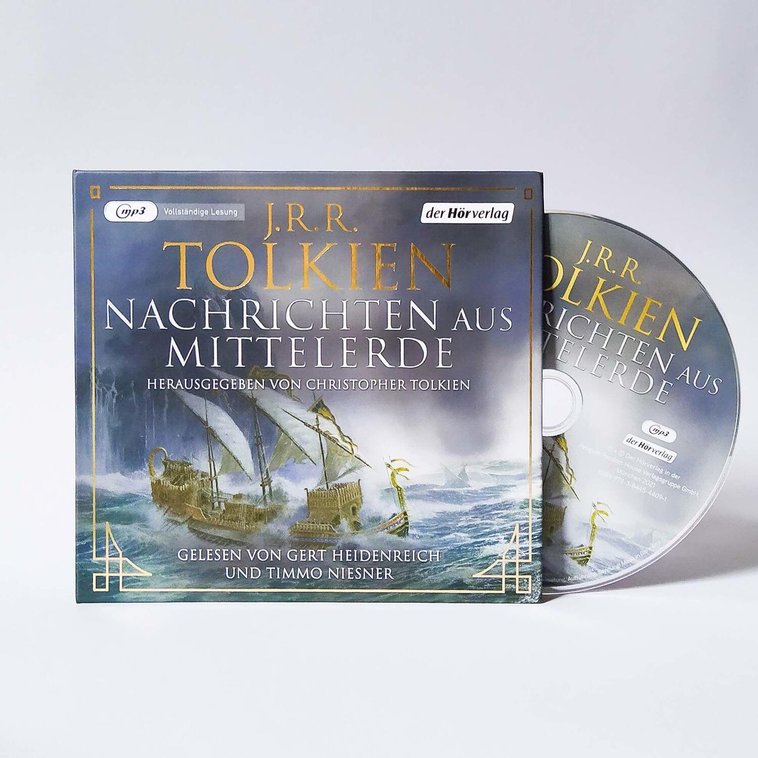 Bild: 9783844544091 | Nachrichten aus Mittelerde | J.R.R. Tolkien | MP3 | 3 Audio-CDs | 2021