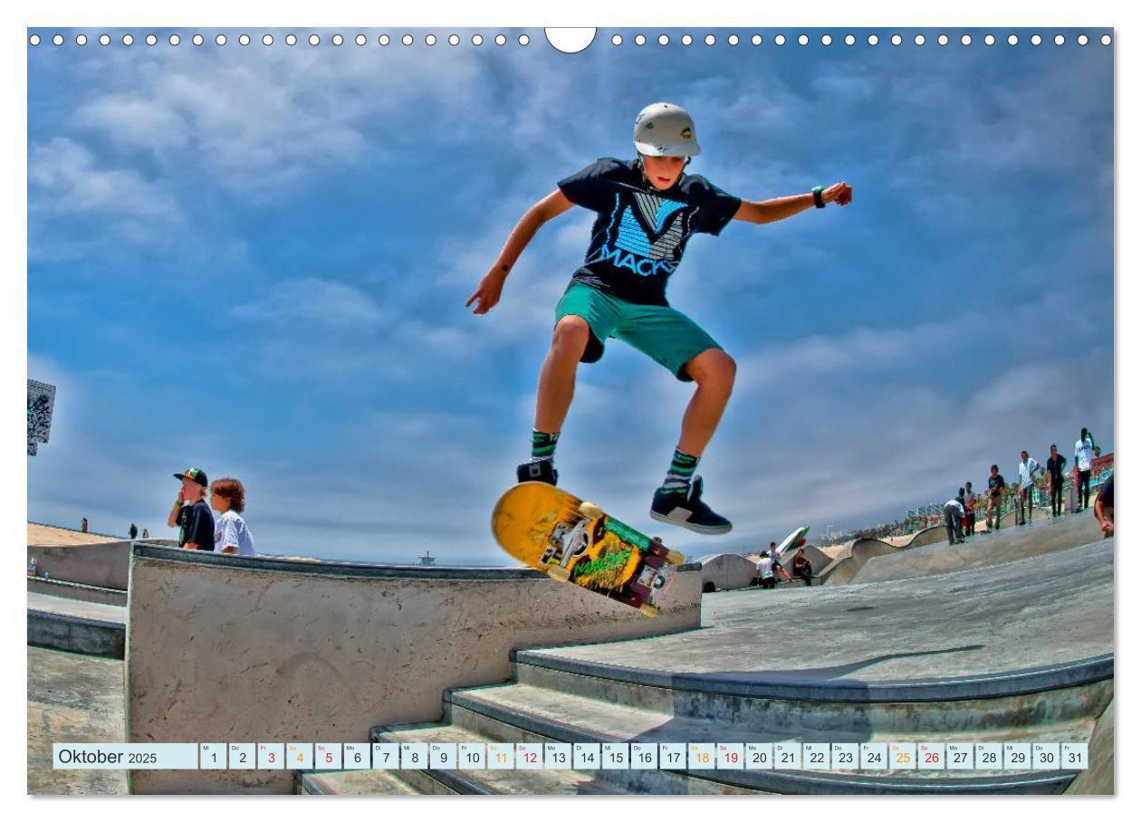 Bild: 9783435579631 | Skateboarding - nichts für Weicheier (Wandkalender 2025 DIN A3...