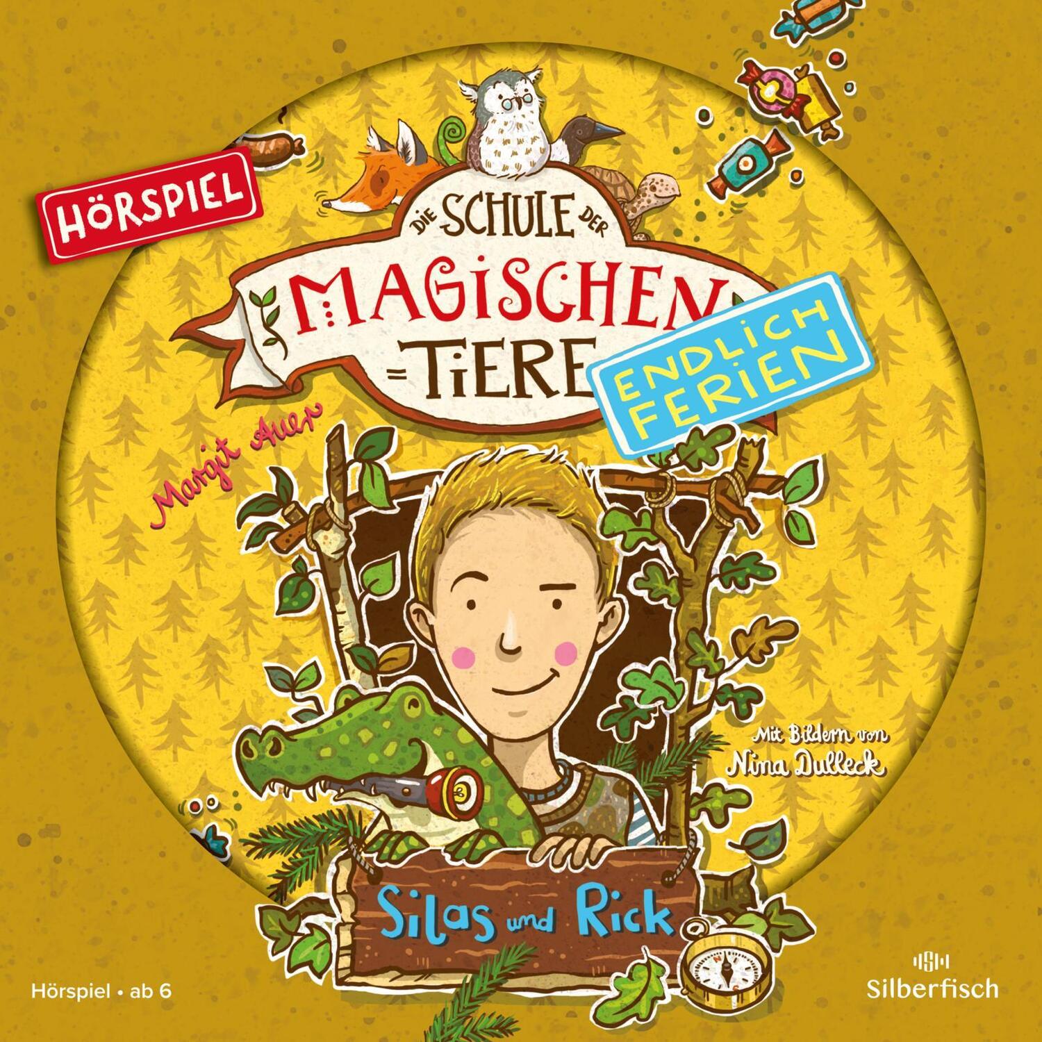 Cover: 9783745600728 | Die Schule der magischen Tiere - Endlich Ferien 2 - Silas und Rick...